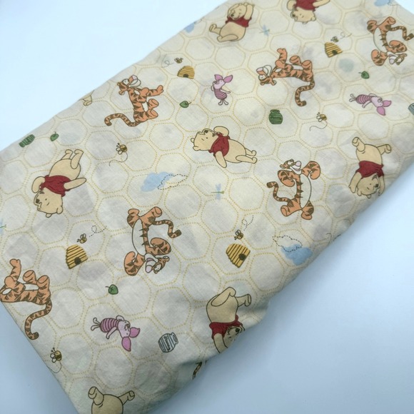 Disney Other - Vintage Disney Winnie The Pooh Fitted Crib Sheet Pastel Nursery Tigger Piglet